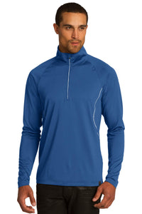 DISCONTINUED OGIO Leveler 1/4-Zip - Blue Steel