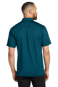 OGIO Gauge Polo - Teal Throttle Back