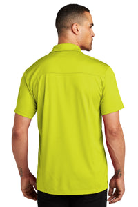 OGIO Framework Polo - Nitro Yellow Back