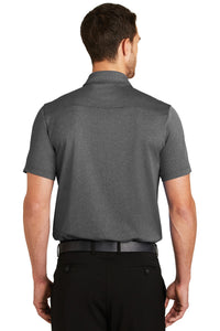 DISCONTINUED OGIO Express Polo - Blacktop Herringbone Back