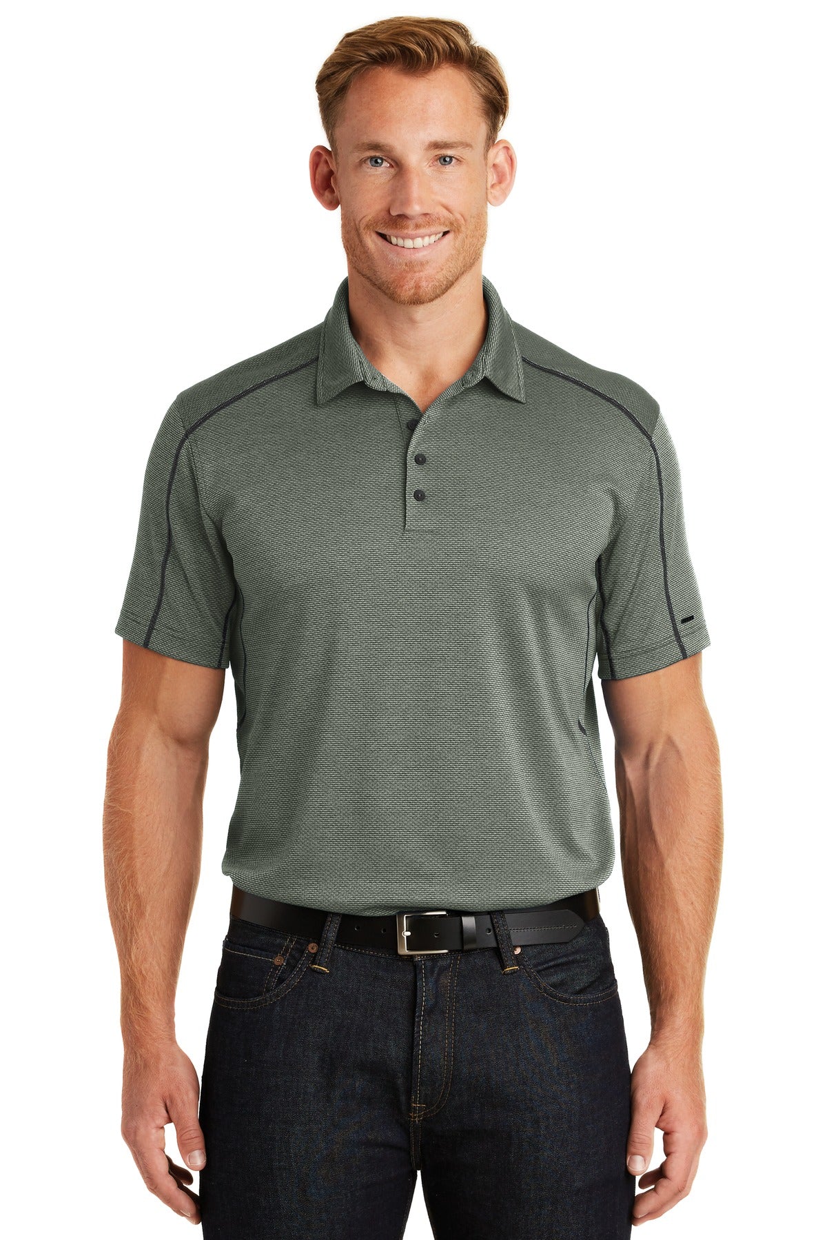 OGIO  Orbit Polo - Blacktop/ Gear Grey