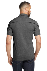 OGIO  Tread Polo - Blacktop Heather Back