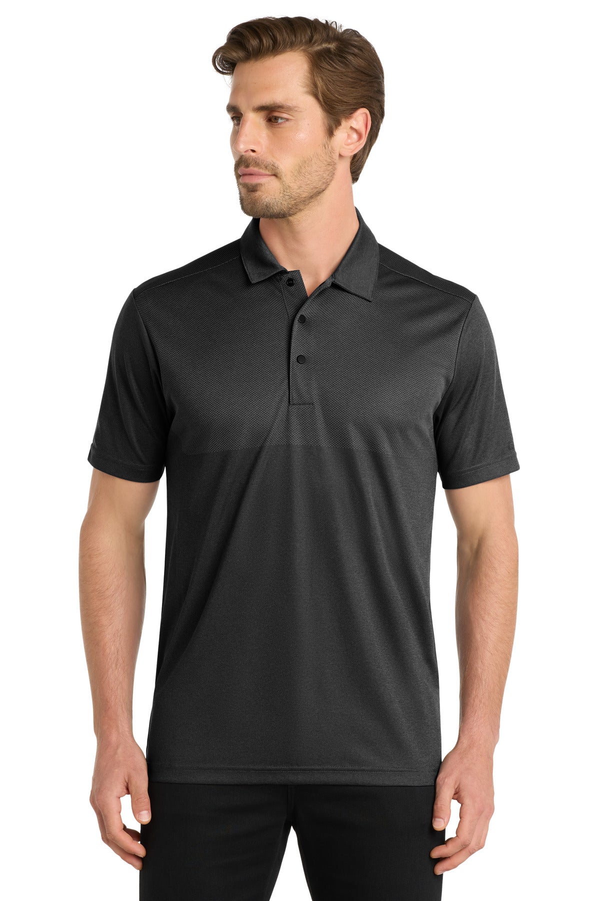 DISCONTINUED OGIO  Surge Polo - Blacktop Heather