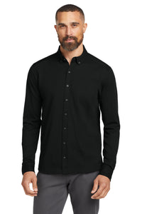 OGIO   Code Stretch Long Sleeve Button-Up - Blacktop