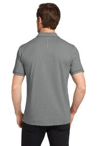 OGIO  Code Stretch Polo - Tarmac Grey Heather Back