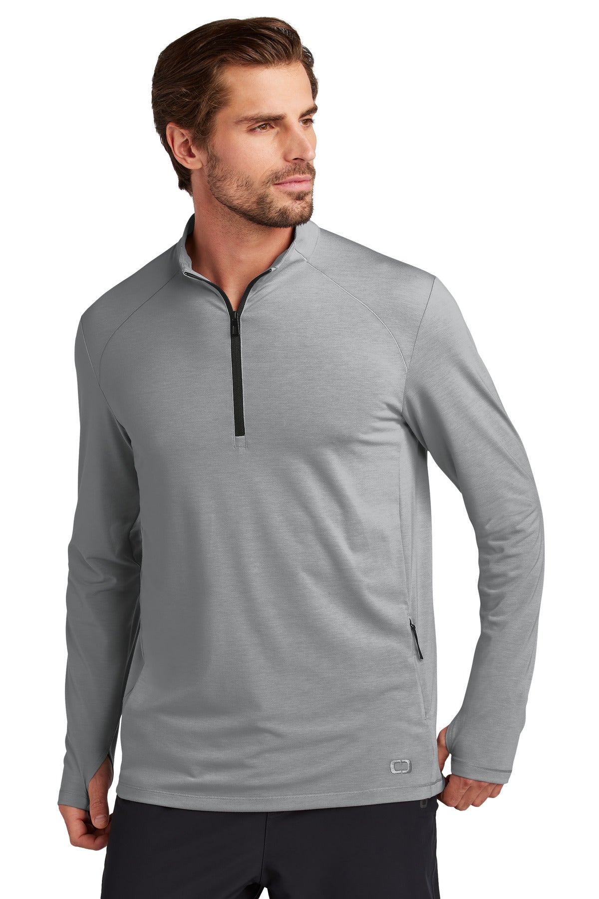 OGIO Motion 1/4-Zip OG153 - Greystone