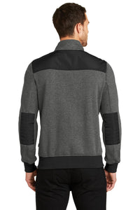 DISCONTINUED OGIO Crossbar Jacket - Blacktop Heather Back