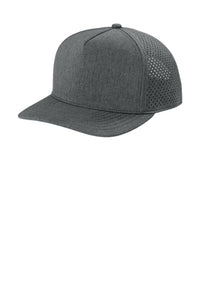 OGIO 5-Panel Performance Cap OG606 - Heather Gear Grey