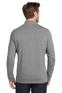OGIO  Luuma 1/2-Zip Fleece - Petrol Grey Heather Back