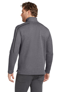 OGIO  Transition 1/4-Zip - Blacktop Heather Back