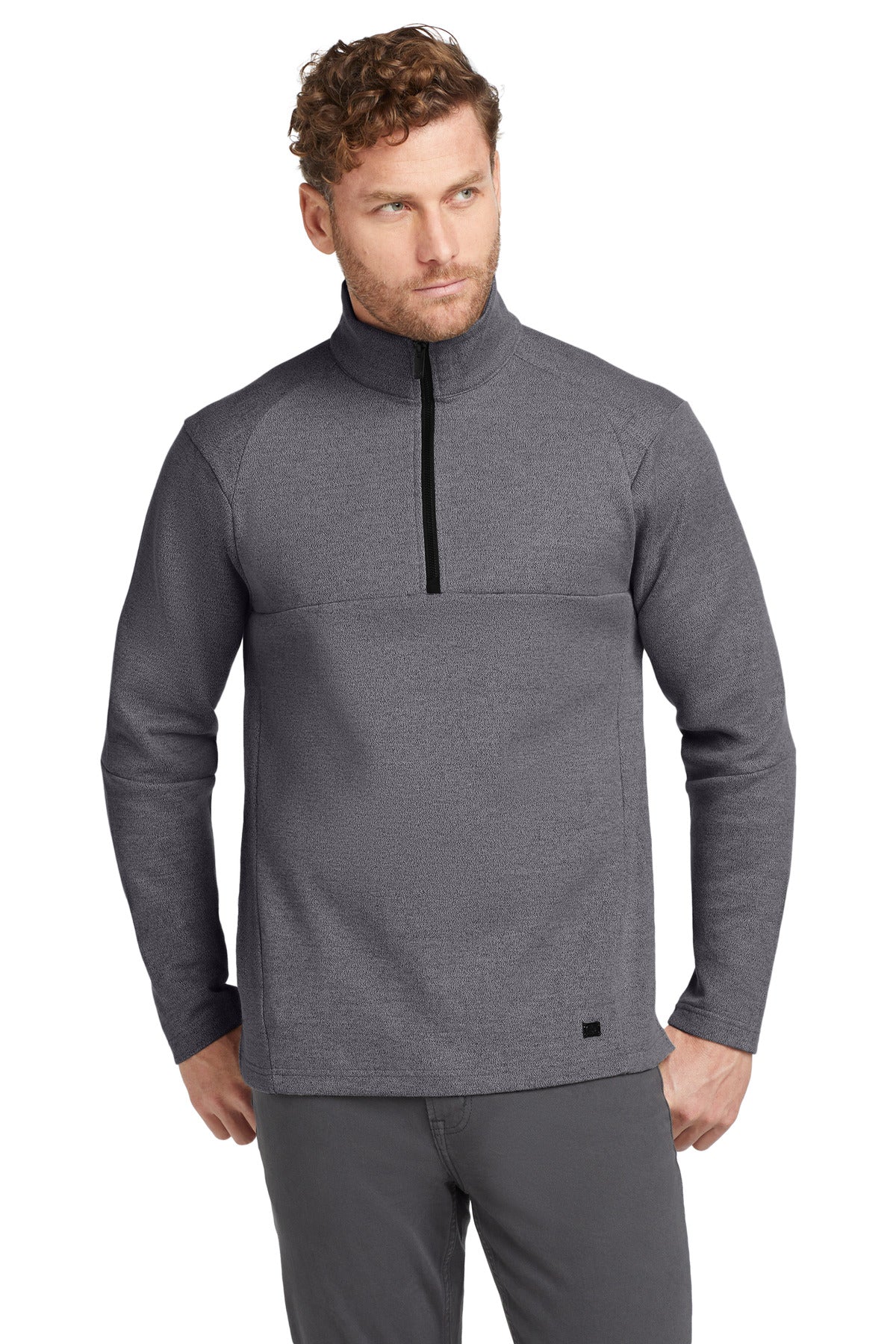 OGIO  Transition 1/4-Zip - Blacktop Heather