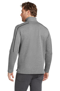 OGIO  Transition 1/4-Zip - Petrol Grey Heather Back