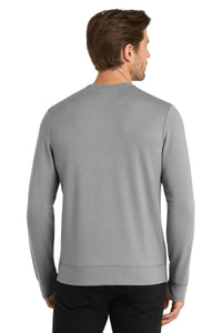 OGIO Luuma Flex Long Sleeve Crew OG825 - Petrol Grey Heather Back