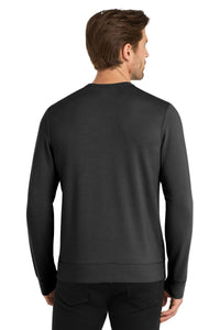 OGIO Luuma Flex Long Sleeve Crew OG825 - Tarmac Grey Heather Back