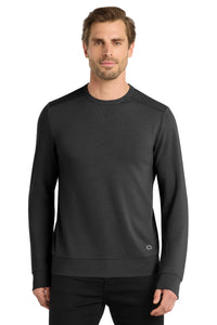 OGIO Luuma Flex Long Sleeve Crew OG825 - Tarmac Grey Heather