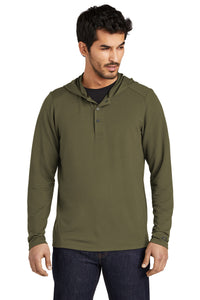 OGIO Luuma Flex Hooded Henley OG826 - Deep Olive