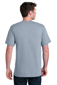 Port & Co Core Blend Recycled Tee PC01 - Athletic Heather Back
