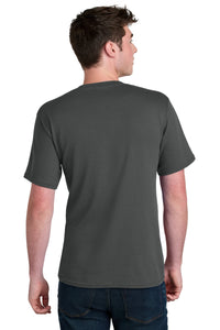 Port & Co Core Blend Recycled Tee PC01 - Charcoal Back