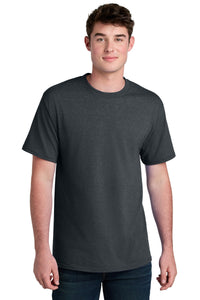 Port & Co Core Blend Recycled Tee PC01 - Dark Heather Grey