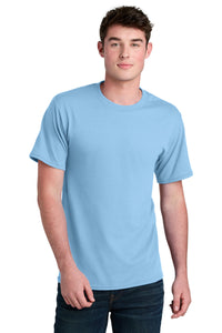 Port & Co Core Blend Recycled Tee PC01 - Light Blue