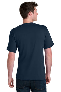 Port & Co Core Blend Recycled Tee PC01 - Navy Back