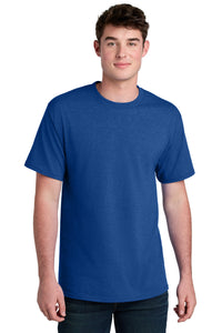 Port & Co Core Blend Recycled Tee PC01 - True Royal Heather