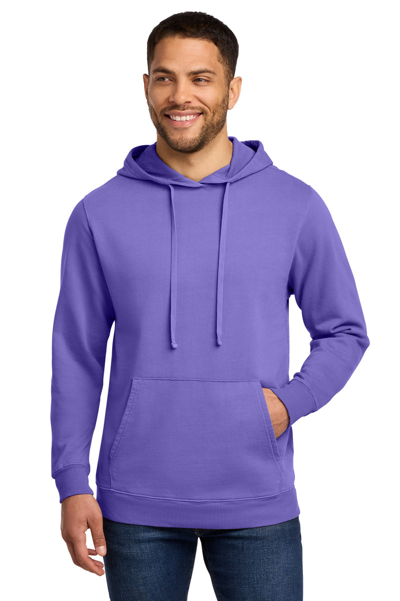 Port & Co Beach Wash Garment-Dyed Pullover Hooded Sweatshirt