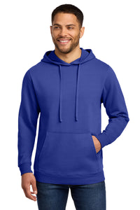 Port & Co Beach Wash Garment-Dyed Pullover Hooded Sweatshirt - Blue Iris