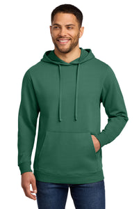 Port & Co Beach Wash Garment-Dyed Pullover Hooded Sweatshirt - Nordic Green