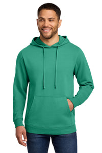 Port & Co Beach Wash Garment-Dyed Pullover Hooded Sweatshirt - Peacock