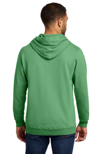 Port & Co Beach Wash Garment-Dyed Pullover Hooded Sweatshirt - Safari Back