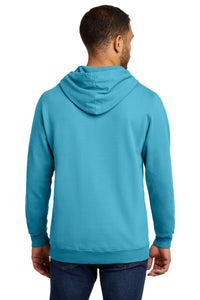 Port & Co Beach Wash Garment-Dyed Pullover Hooded Sweatshirt - Tidal Wave Back