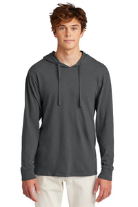 Port & Co Beach Wash Garment-Dyed Pullover Hooded Tee PC099H - Coal
