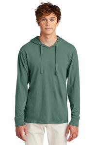 Port & Co Beach Wash Garment-Dyed Pullover Hooded Tee PC099H - Nordic Green