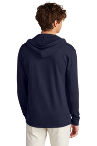 Port & Co Beach Wash Garment-Dyed Pullover Hooded Tee PC099H - True Navy Back