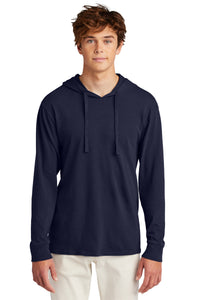 Port & Co Beach Wash Garment-Dyed Pullover Hooded Tee PC099H - True Navy