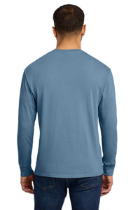 Port & Co Beach Wash Garment-Dyed Long Sleeve Tee PC099LS - Mist Back