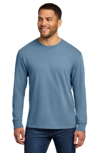 Port & Co Beach Wash Garment-Dyed Long Sleeve Tee PC099LS - Mist
