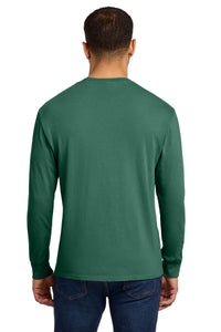 Port & Co Beach Wash Garment-Dyed Long Sleeve Tee PC099LS - Nordic Green Back