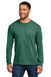 Port & Co Beach Wash Garment-Dyed Long Sleeve Tee PC099LS - Nordic Green