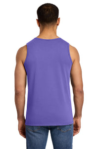 Port & Co Beach Wash Garment-Dyed Tank - Amethyst Back