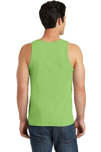 Port & Co Beach Wash Garment-Dyed Tank - Limeade Back