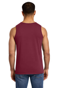 Port & Co Beach Wash Garment-Dyed Tank - Merlot Back