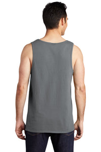 Port & Co Beach Wash Garment-Dyed Tank - Pewter Back