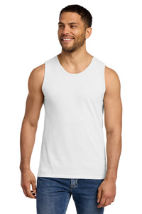 Port & Co Beach Wash Garment-Dyed Tank - White