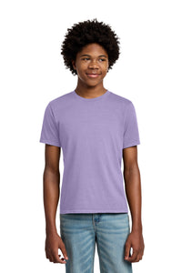 Port & Co Youth Beach Wash Garment-Dyed Tee - Amethyst
