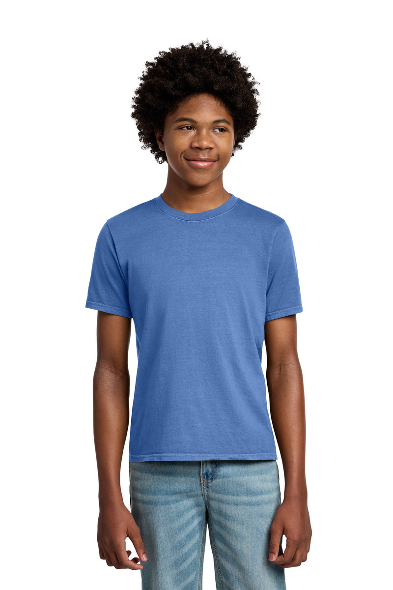 Port & Co Youth Beach Wash Garment-Dyed Tee