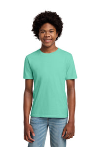 Port & Co Youth Beach Wash Garment-Dyed Tee - Cool Mint