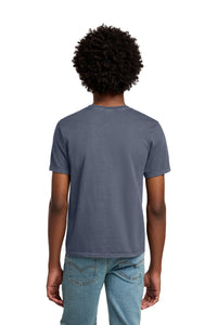 Port & Co Youth Beach Wash Garment-Dyed Tee - Denim Blue Back