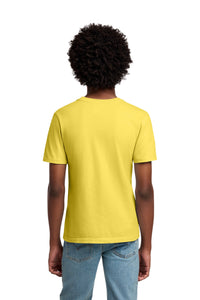Port & Co Youth Beach Wash Garment-Dyed Tee - Popcorn Back